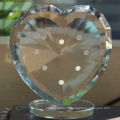 Usine fabrication divers trophée de coeur en cristal personnalisé pour les souvenirs